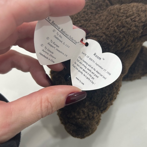 Rare Beanie Babie Roam with errors and tush tag - Picture 5 of 6